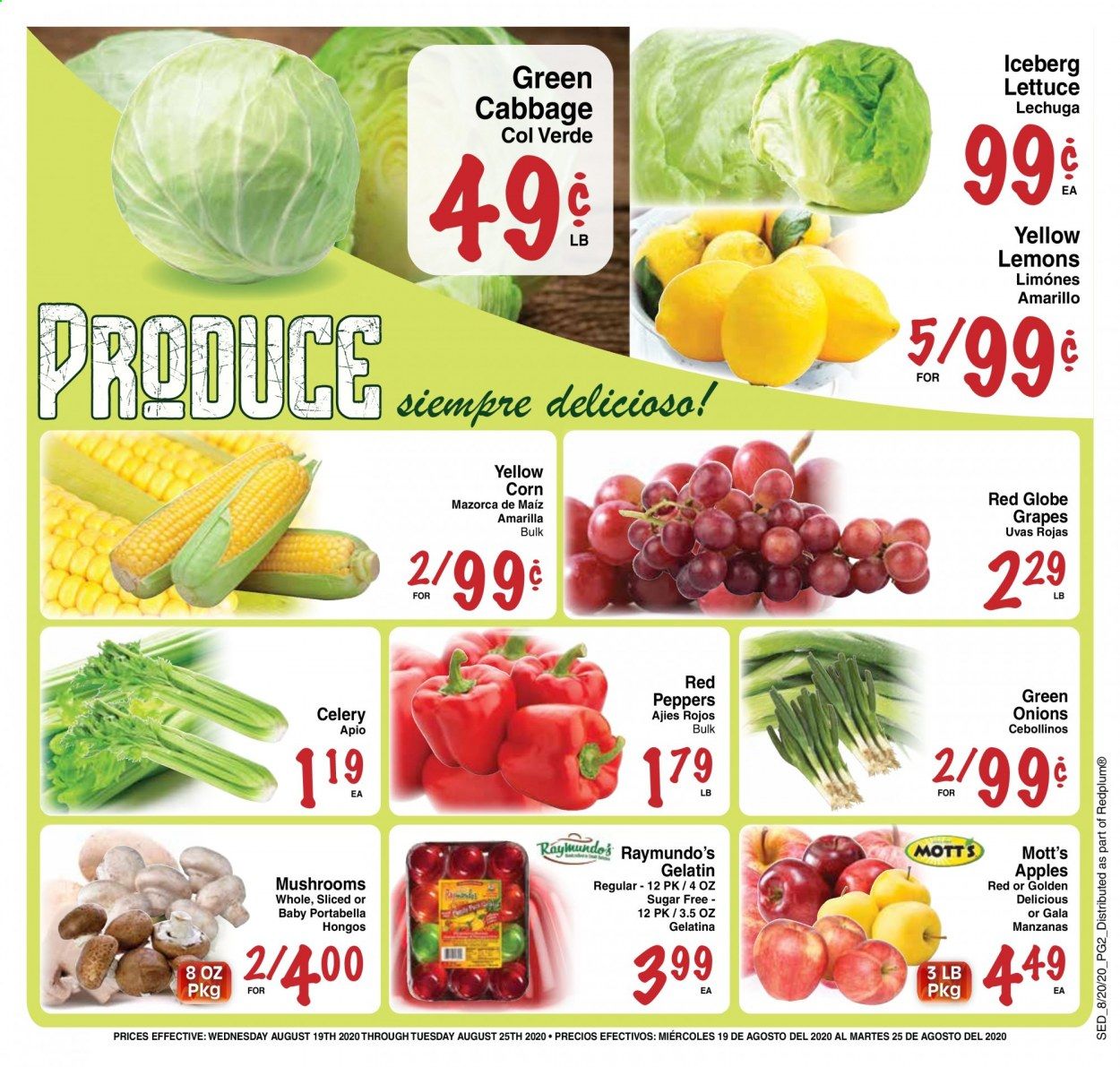 Sedano's Weekly Ad August 19 to August 25