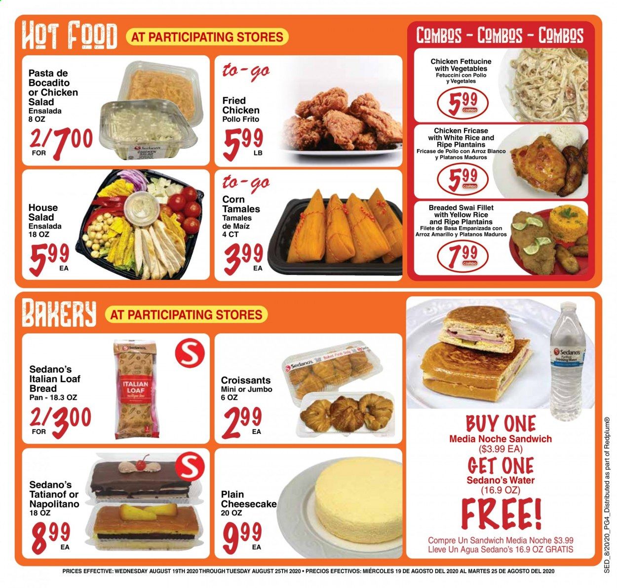 Sedano's Weekly Ad August 19 to August 25