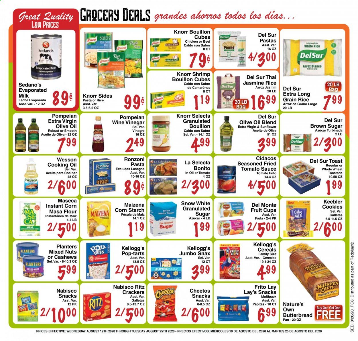 Sedano's Weekly Ad August 19 to August 25