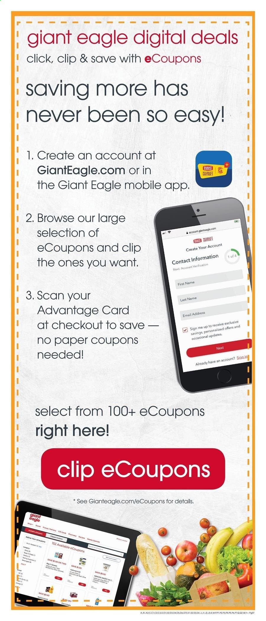 Giant Eagle (MD, PA) Weekly Ad August 20 to August 26