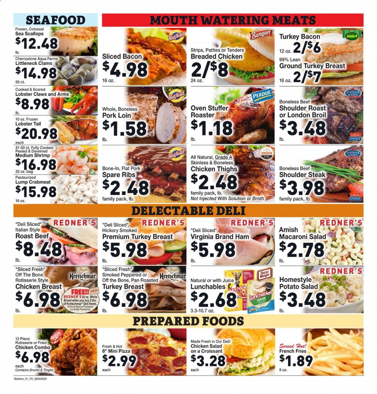 Redner's Markets Weekly Ad August 20 to August 26