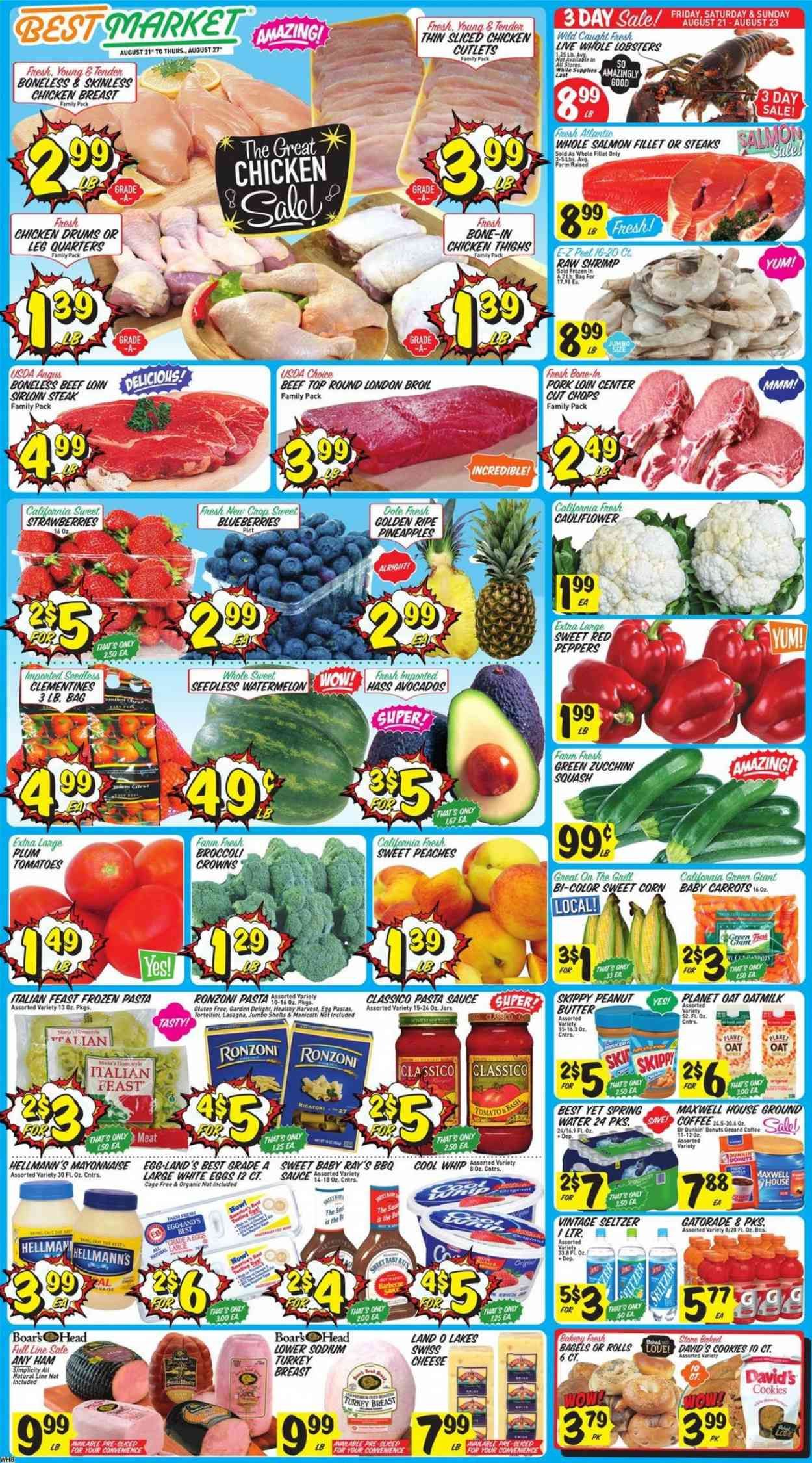 Best Market Weekly Ad August 21 to August 27