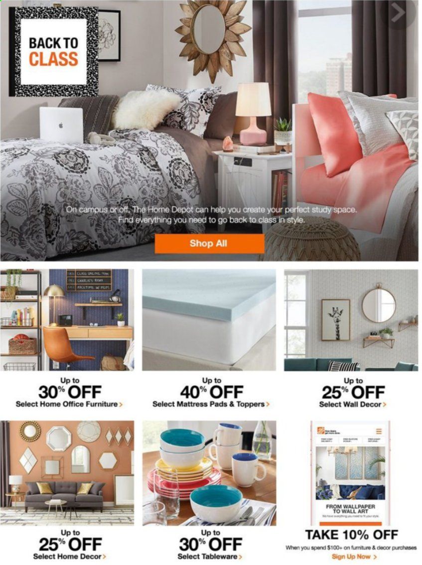 The Home Depot Weekly Ad August 20 to August 27