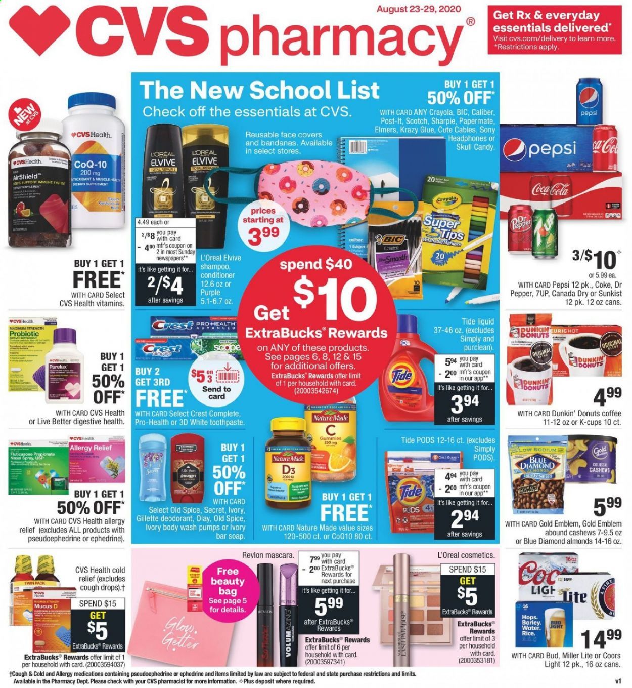 CVS Pharmacy Weekly Ad August 23 to August 29