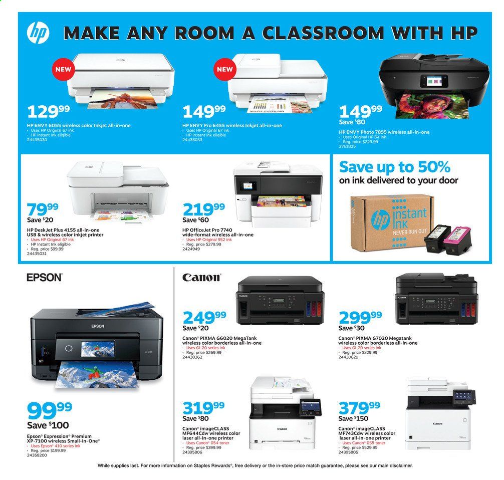Staples Weekly Ad August 23 to August 29