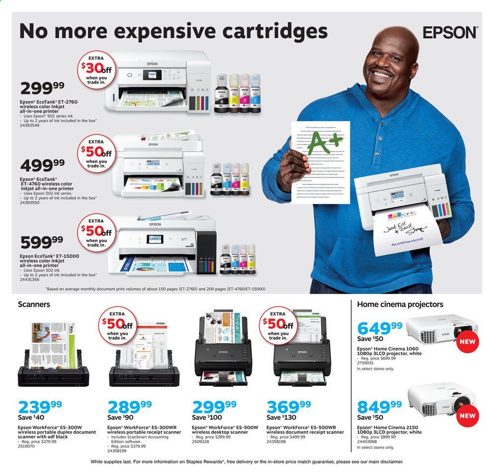 Staples Weekly Ad August 23 to August 29