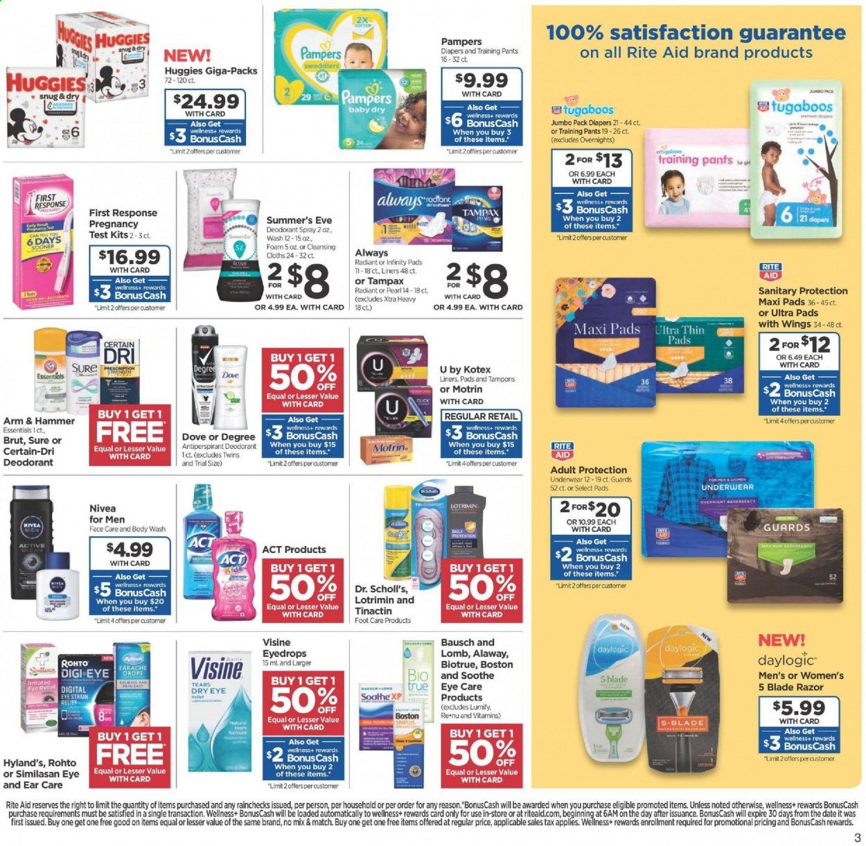 RITE AID Weekly Ad August 23 to August 29
