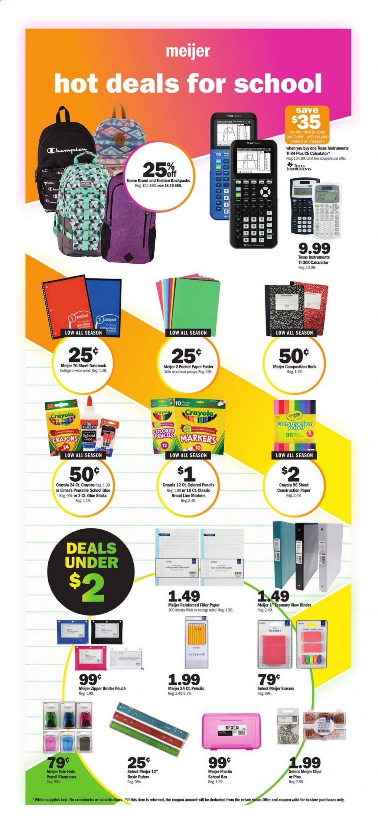 Meijer (MI) Weekly Ad August 23 to August 29
