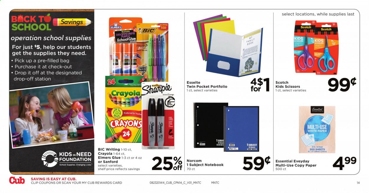 Cub Foods Weekly Ad August 23 to September 5