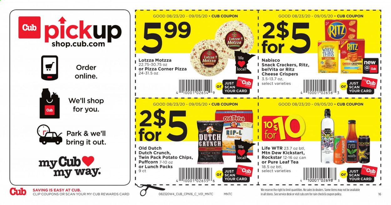Cub Foods Weekly Ad August 23 to September 5