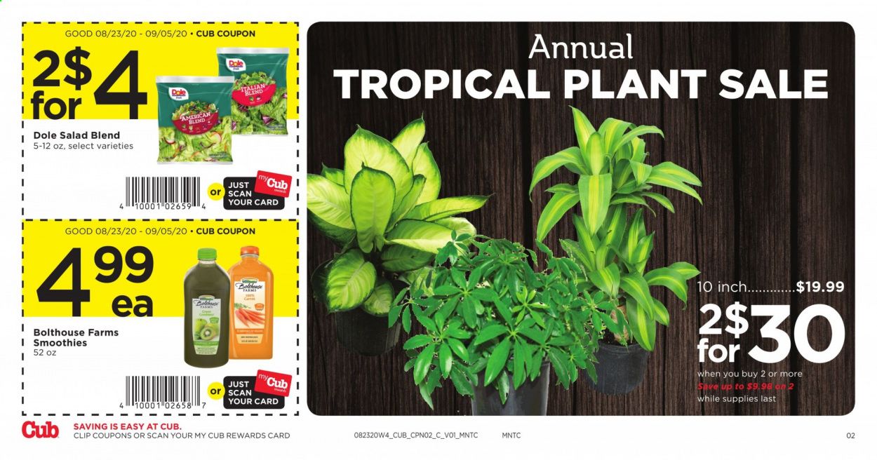 Cub Foods Weekly Ad August 23 to September 5