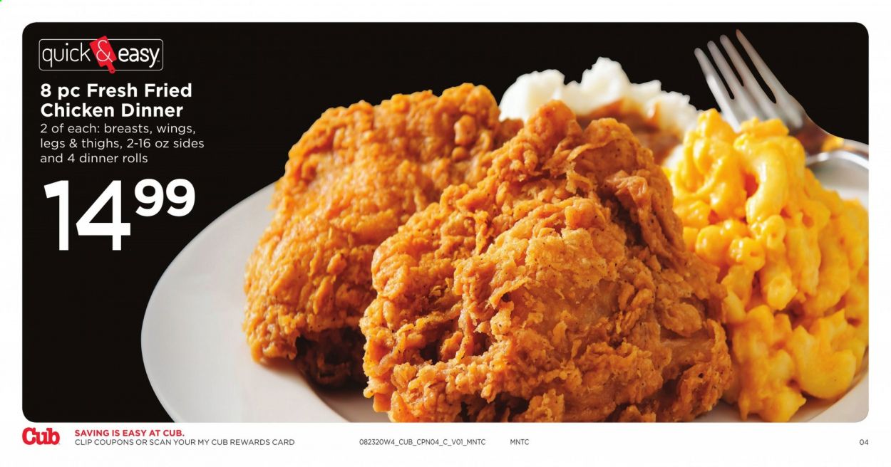 Cub Foods Weekly Ad August 23 to September 5
