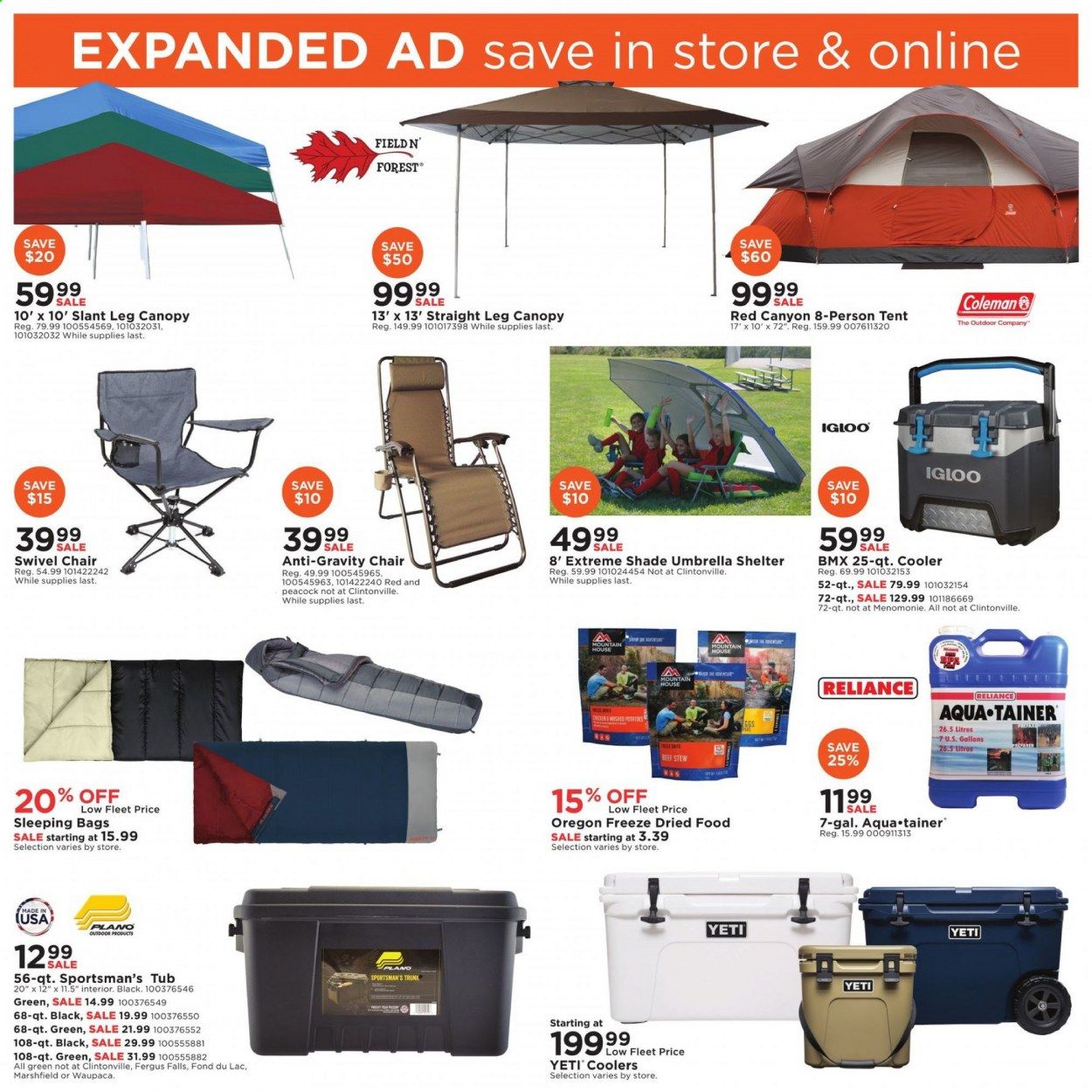 Fleet Farm Weekly Ad August 21 to August 29