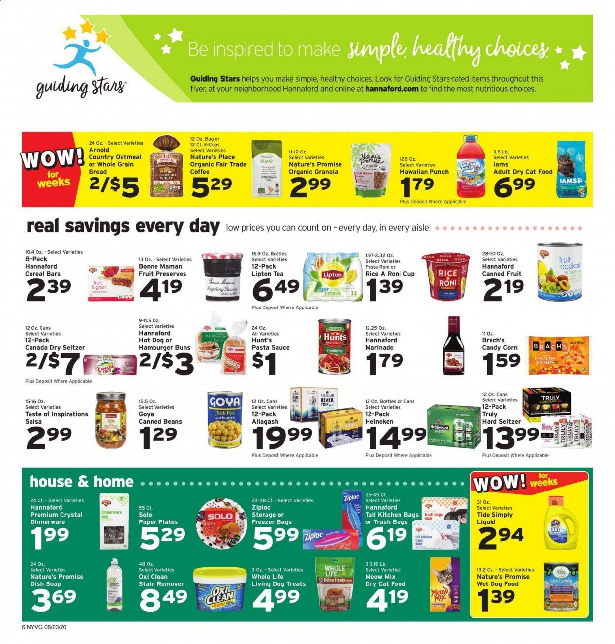 Hannaford (NY) Weekly Ad August 23 to August 29
