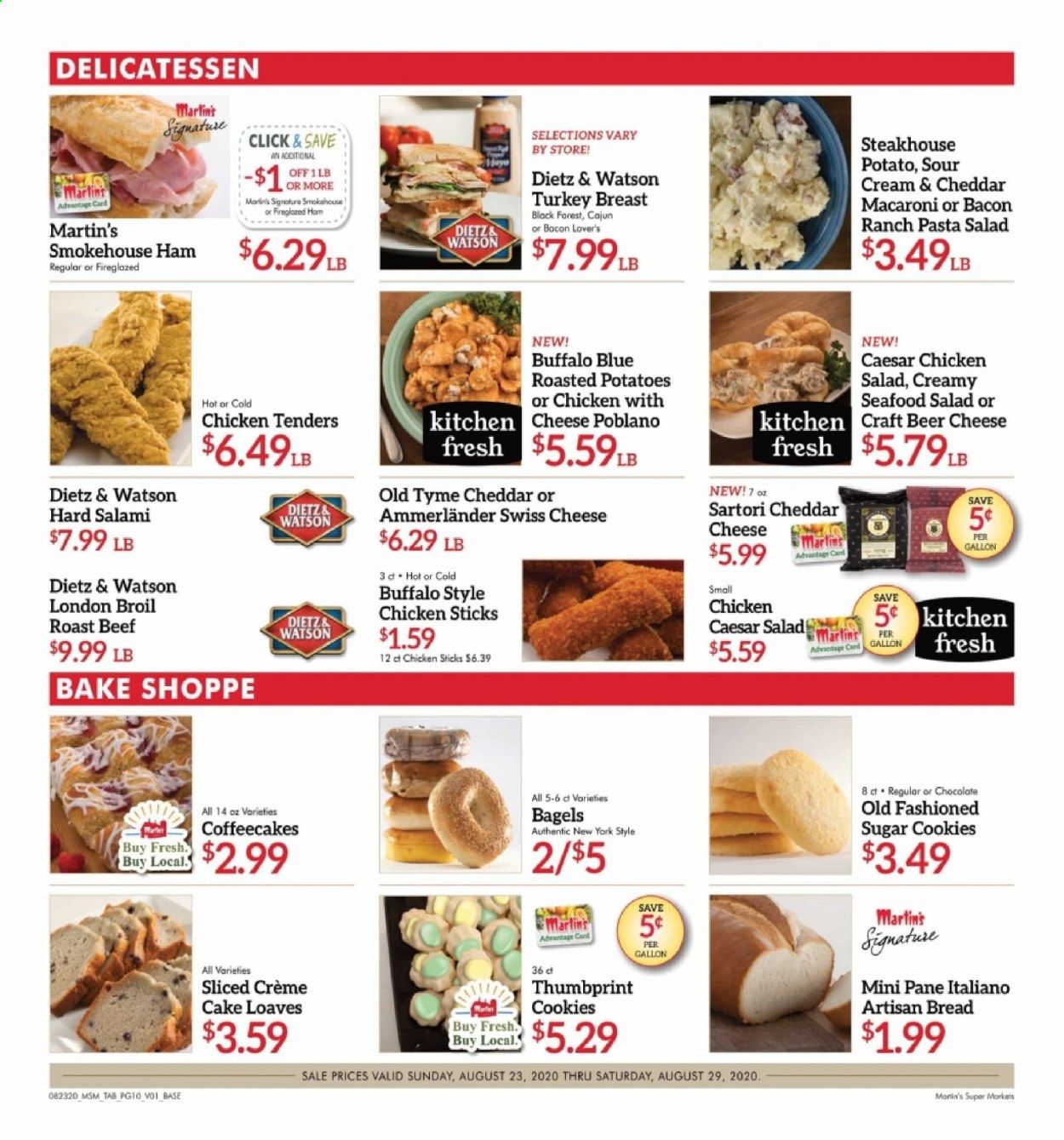 Martin’s Weekly Ad August 23 to August 29