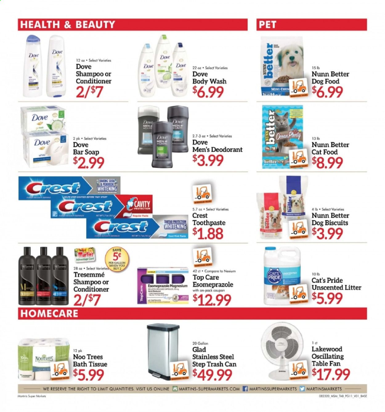 Martin’s Weekly Ad August 23 to August 29