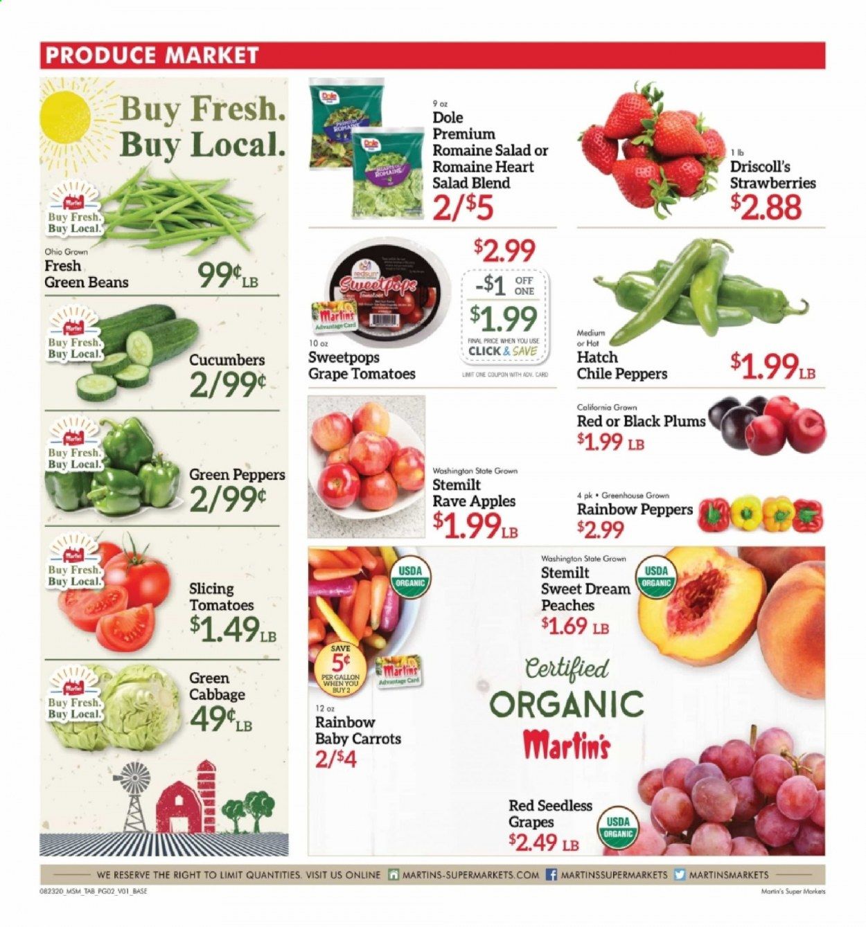 Martin’s Weekly Ad August 23 to August 29