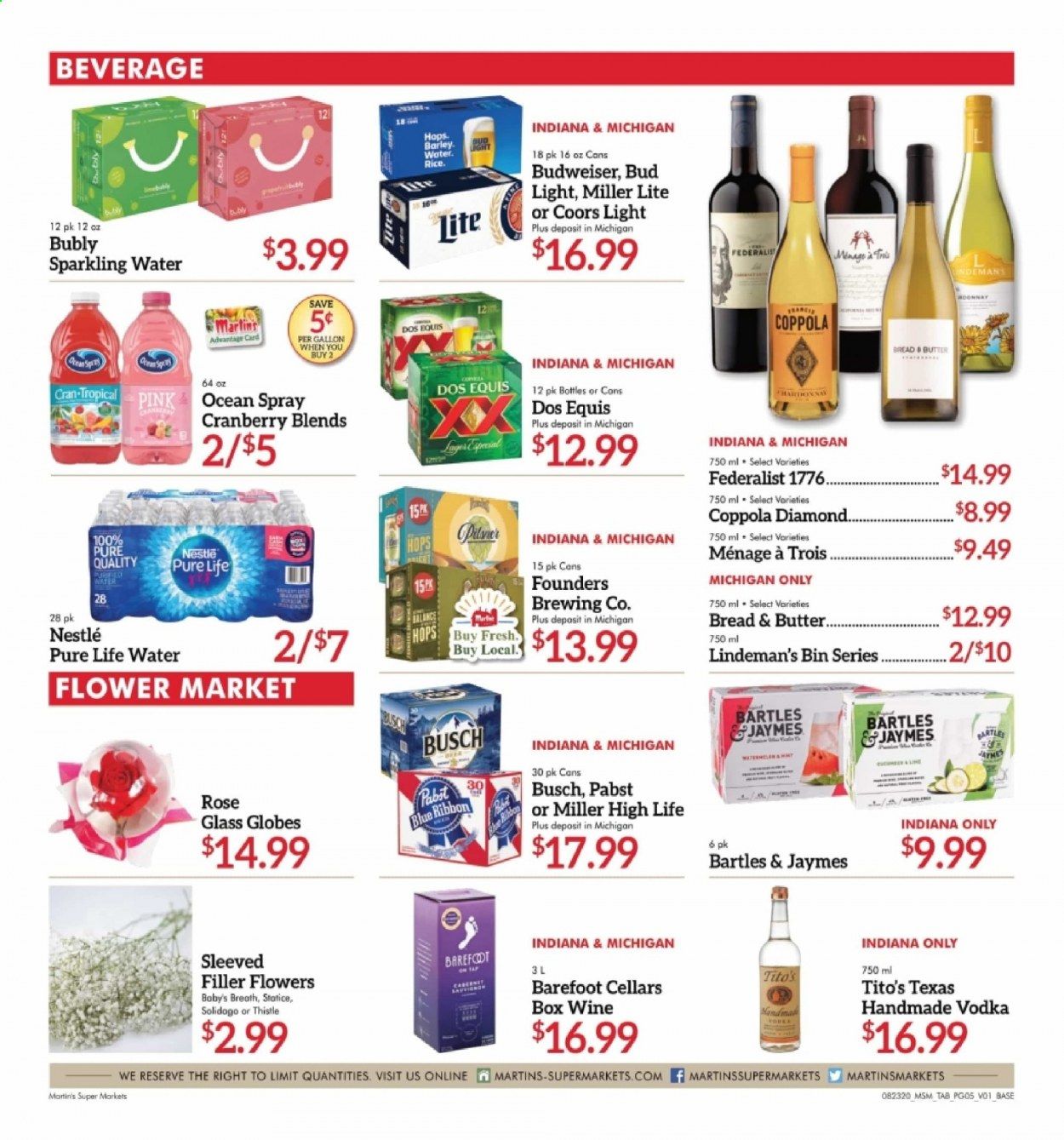 Martin’s Weekly Ad August 23 to August 29