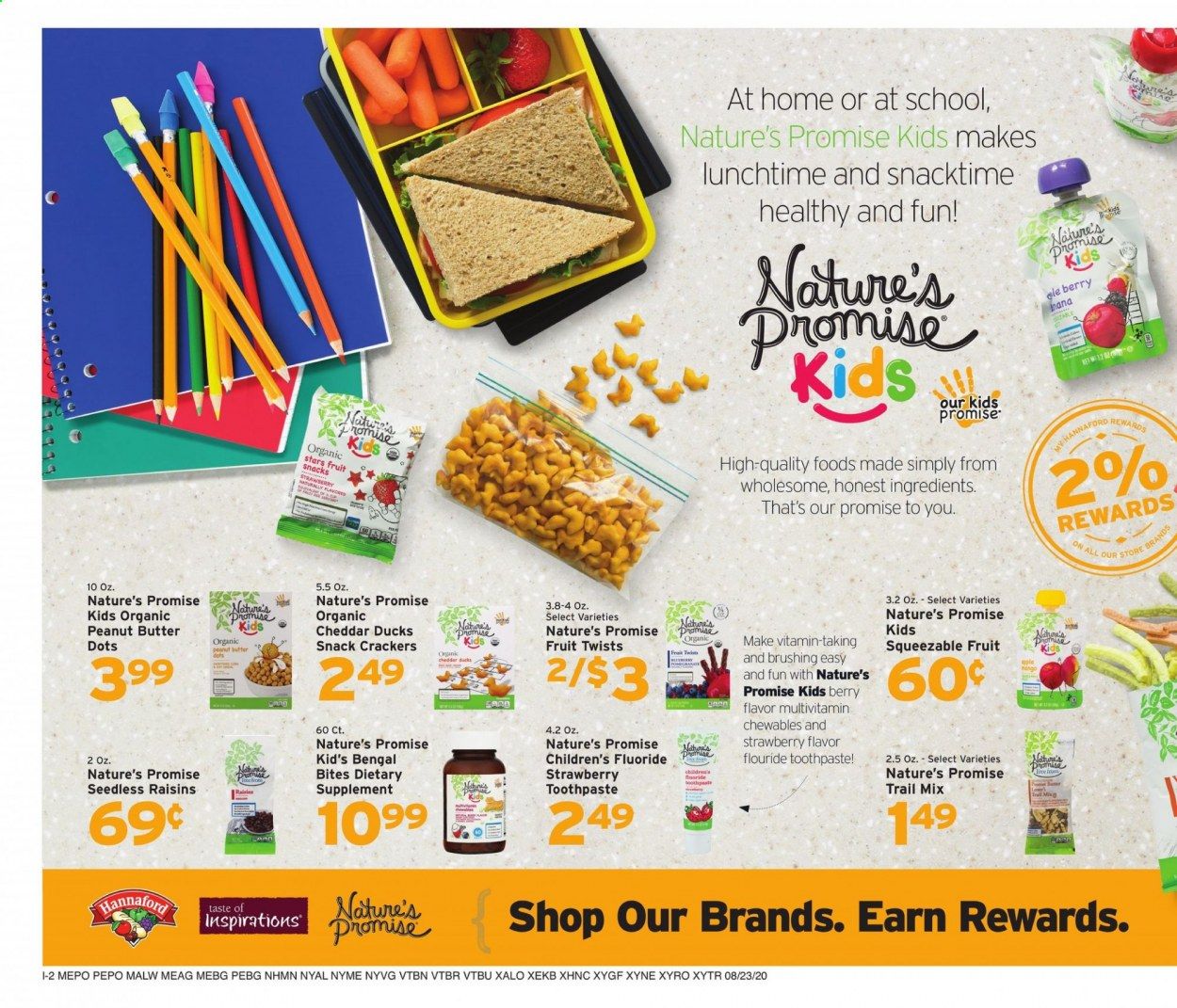Hannaford (VT) Weekly Ad August 23 to August 29