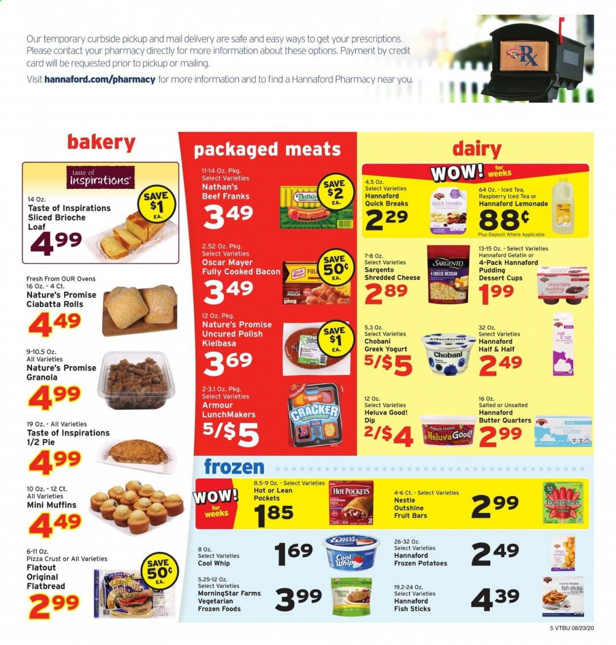 Hannaford (VT) Weekly Ad August 23 to August 29