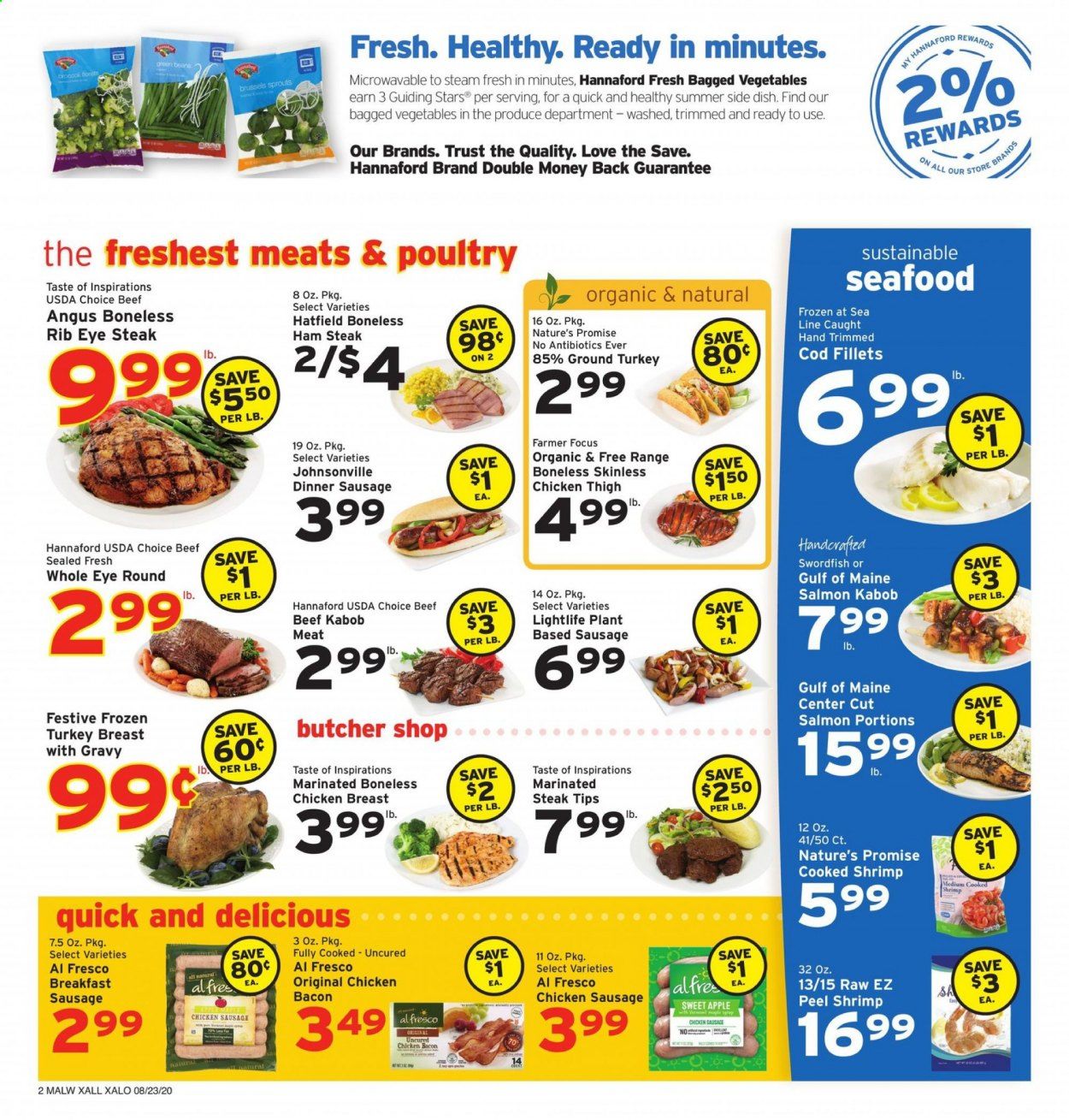 Hannaford (MA) Weekly Ad August 23 to August 29