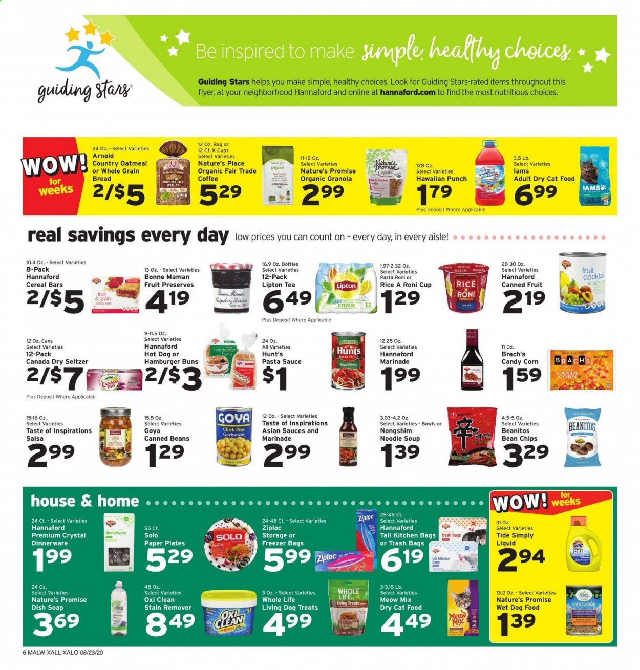 Hannaford (MA) Weekly Ad August 23 to August 29
