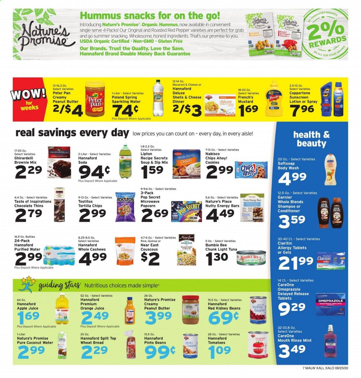 Hannaford (MA) Weekly Ad August 23 to August 29