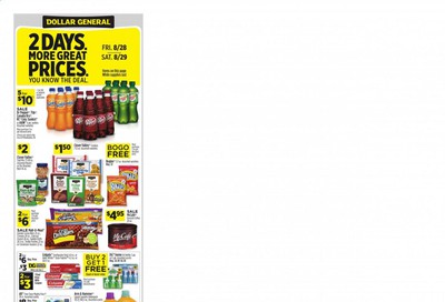 Dollar General (TN) Weekly Ad August 23 to August 29