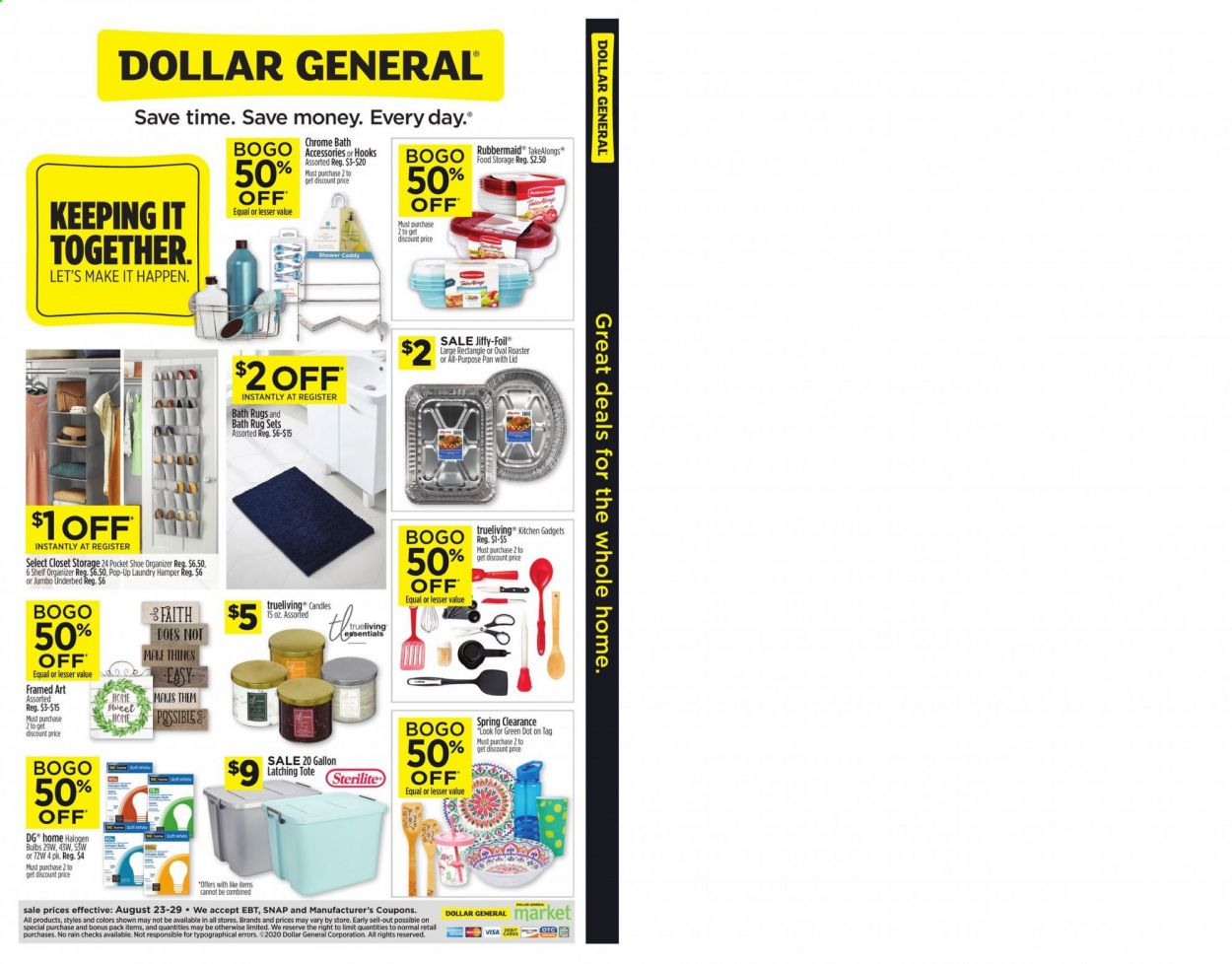 Dollar General (TN) Weekly Ad August 23 to August 29