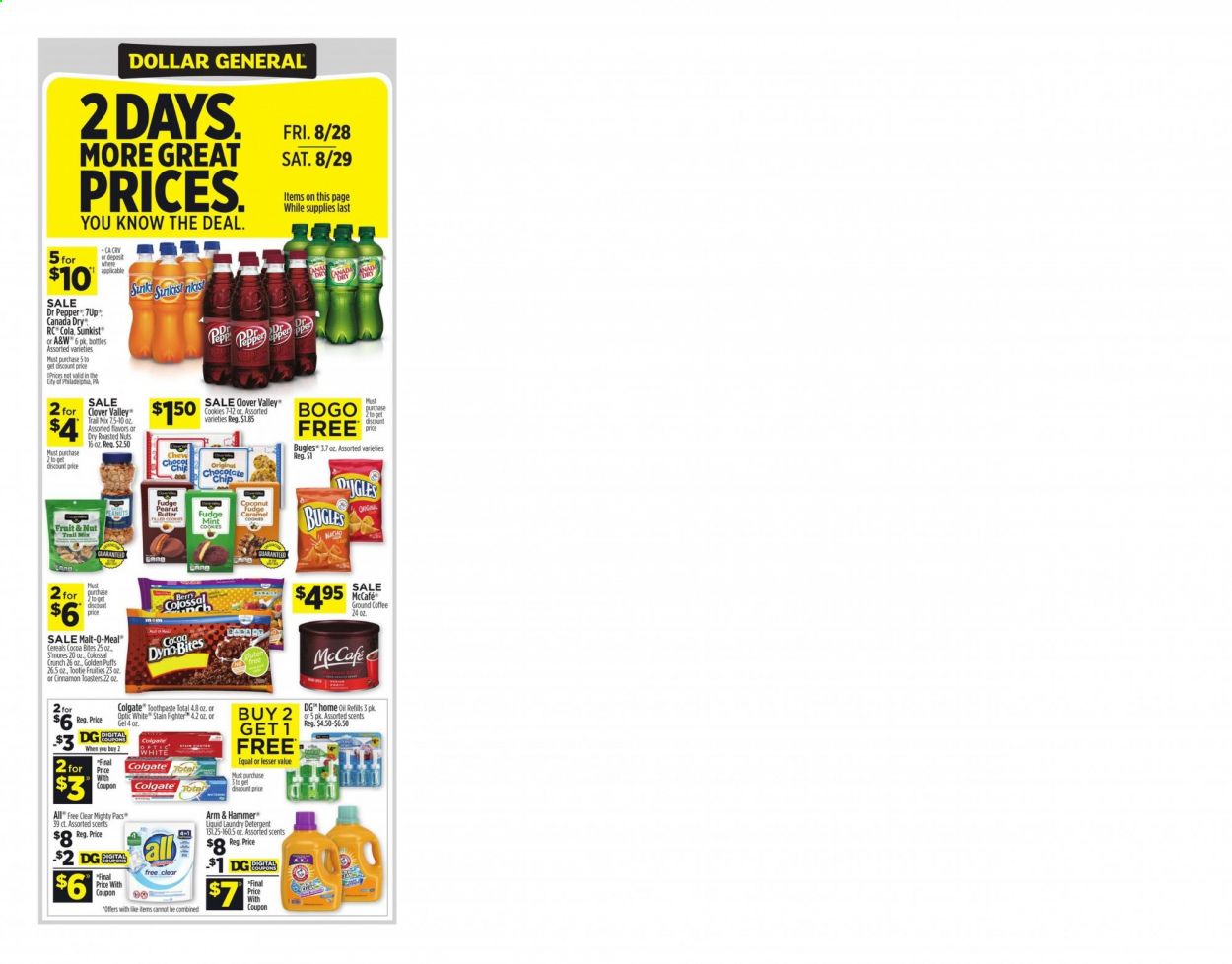 Dollar General (IN) Weekly Ad August 23 to August 29