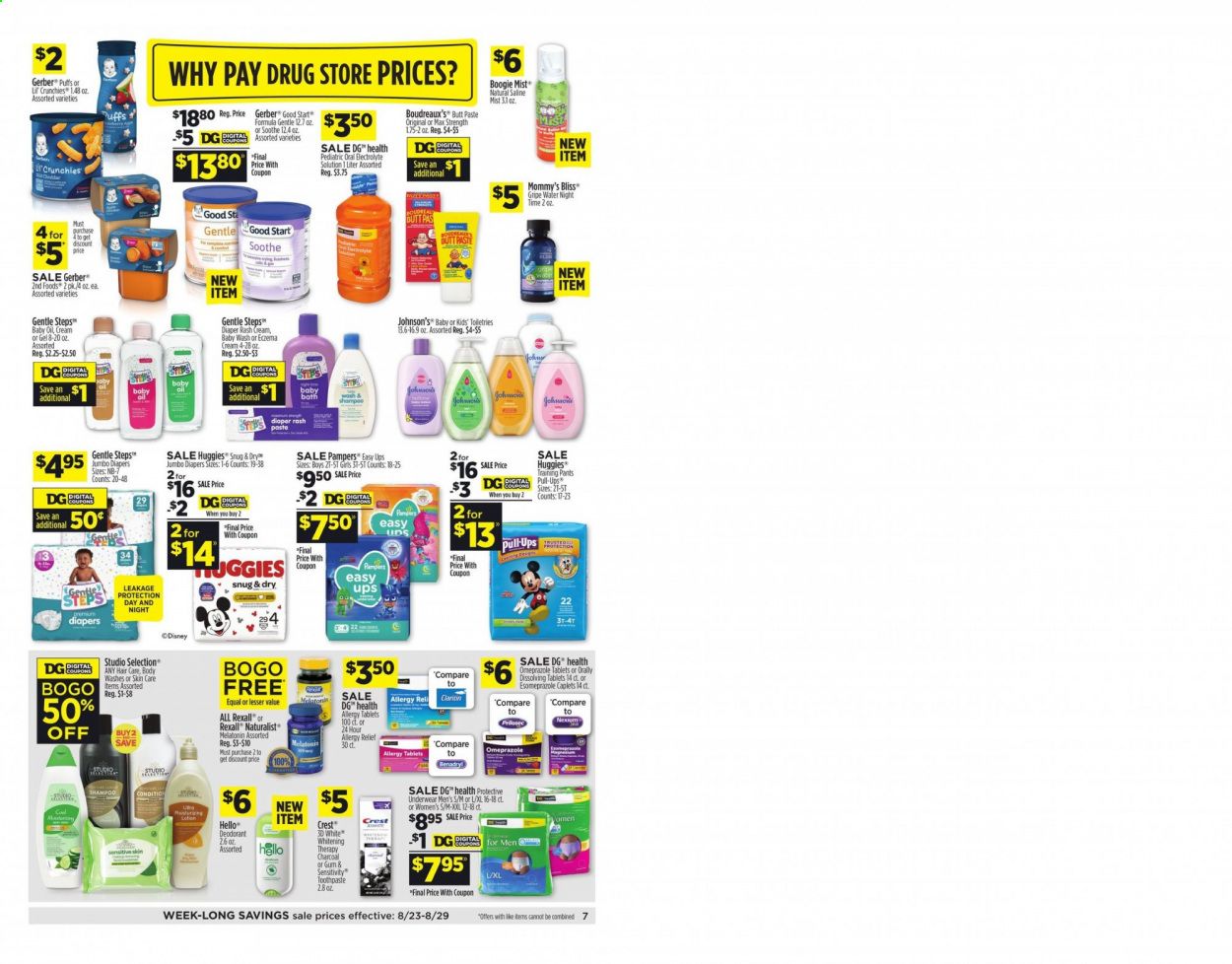 Dollar General (IN) Weekly Ad August 23 to August 29