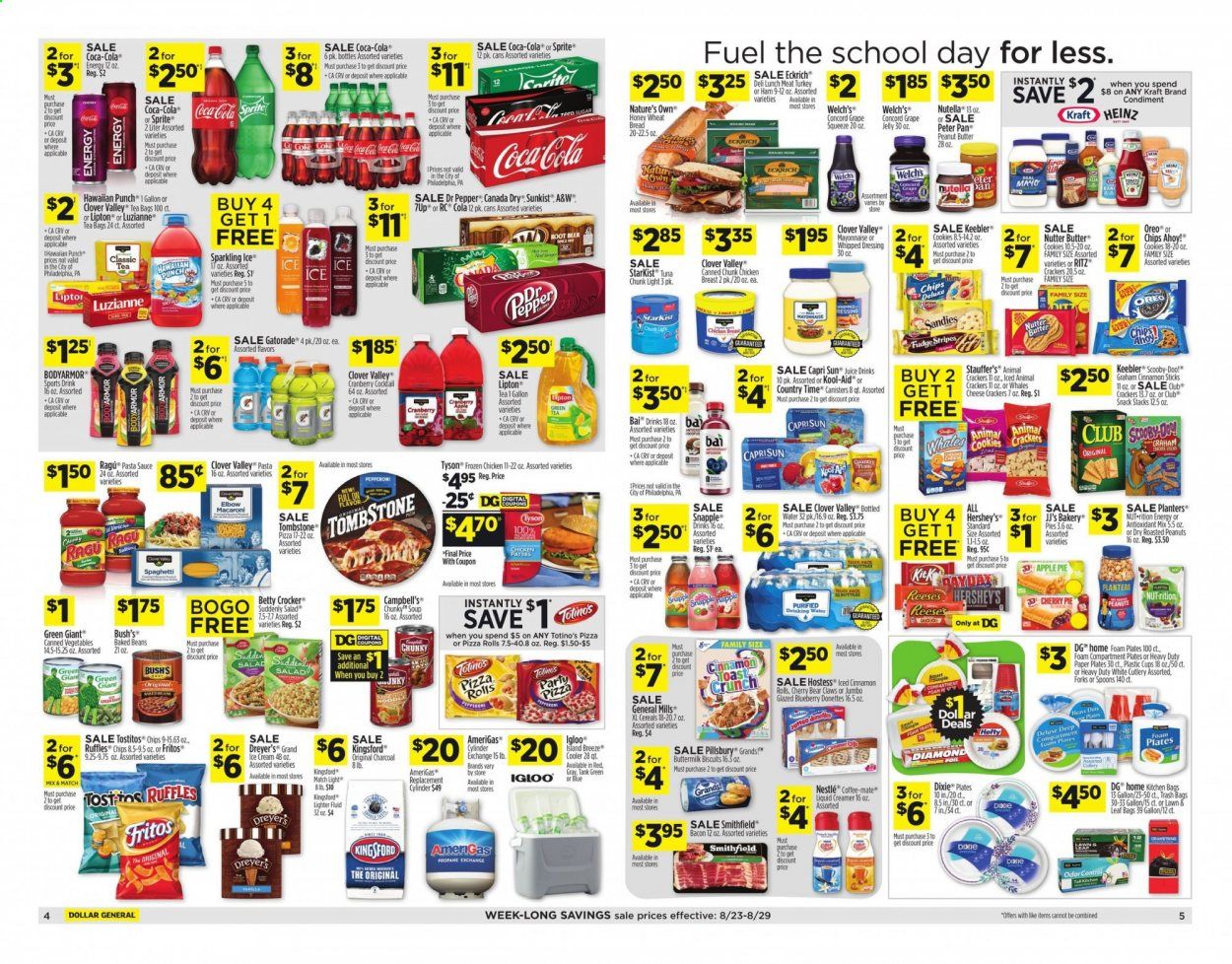 Dollar General (AZ, CO, NM, UT) Weekly Ad August 23 to August 29