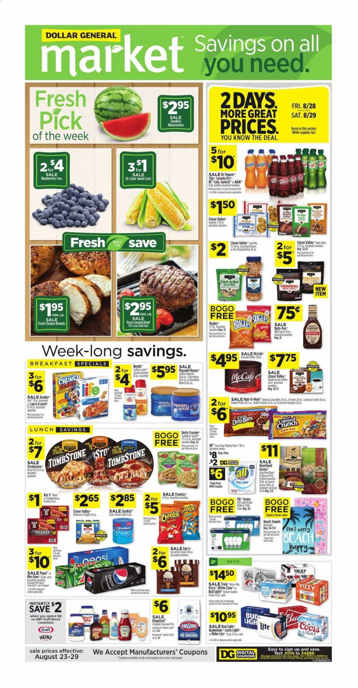 Dollar General (KY) Weekly Ad August 23 to August 29