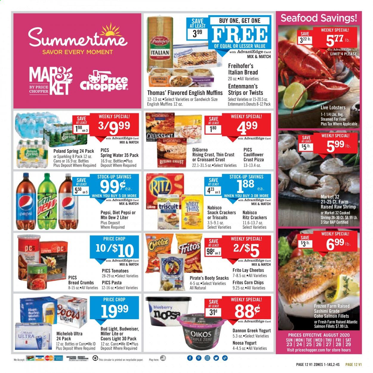 Price Chopper (NY) Weekly Ad August 23 to August 29