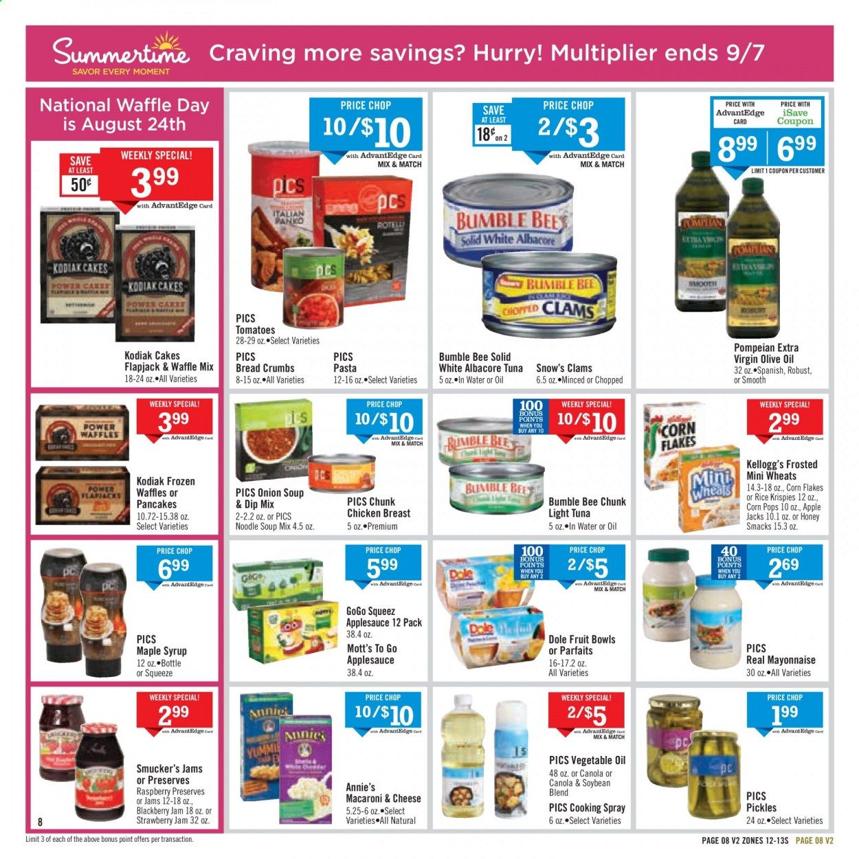 Price Chopper (VT) Weekly Ad August 23 to August 29