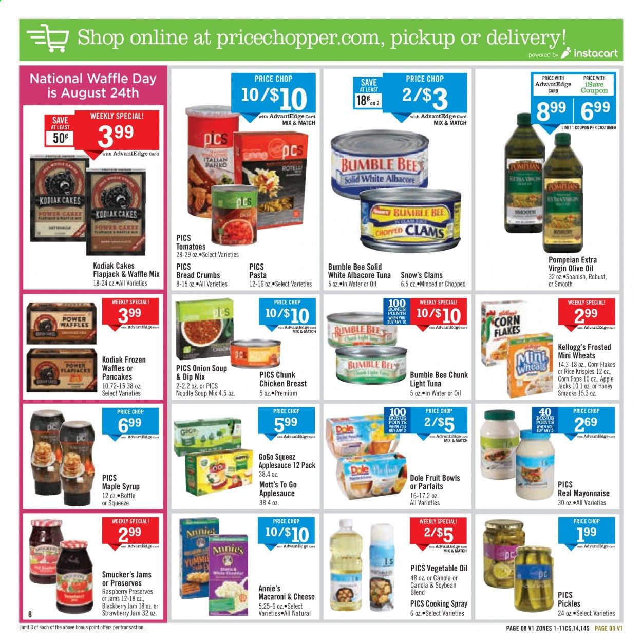 Price Chopper (PA) Weekly Ad August 23 to August 29