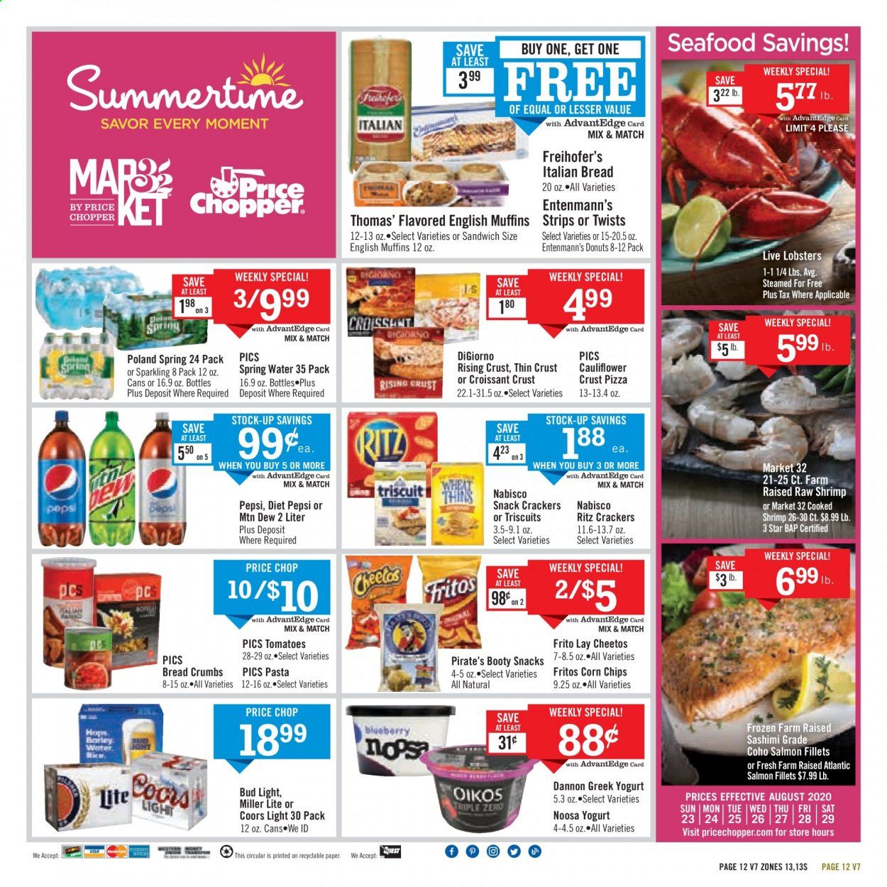 Price Chopper (NH) Weekly Ad August 23 to August 29