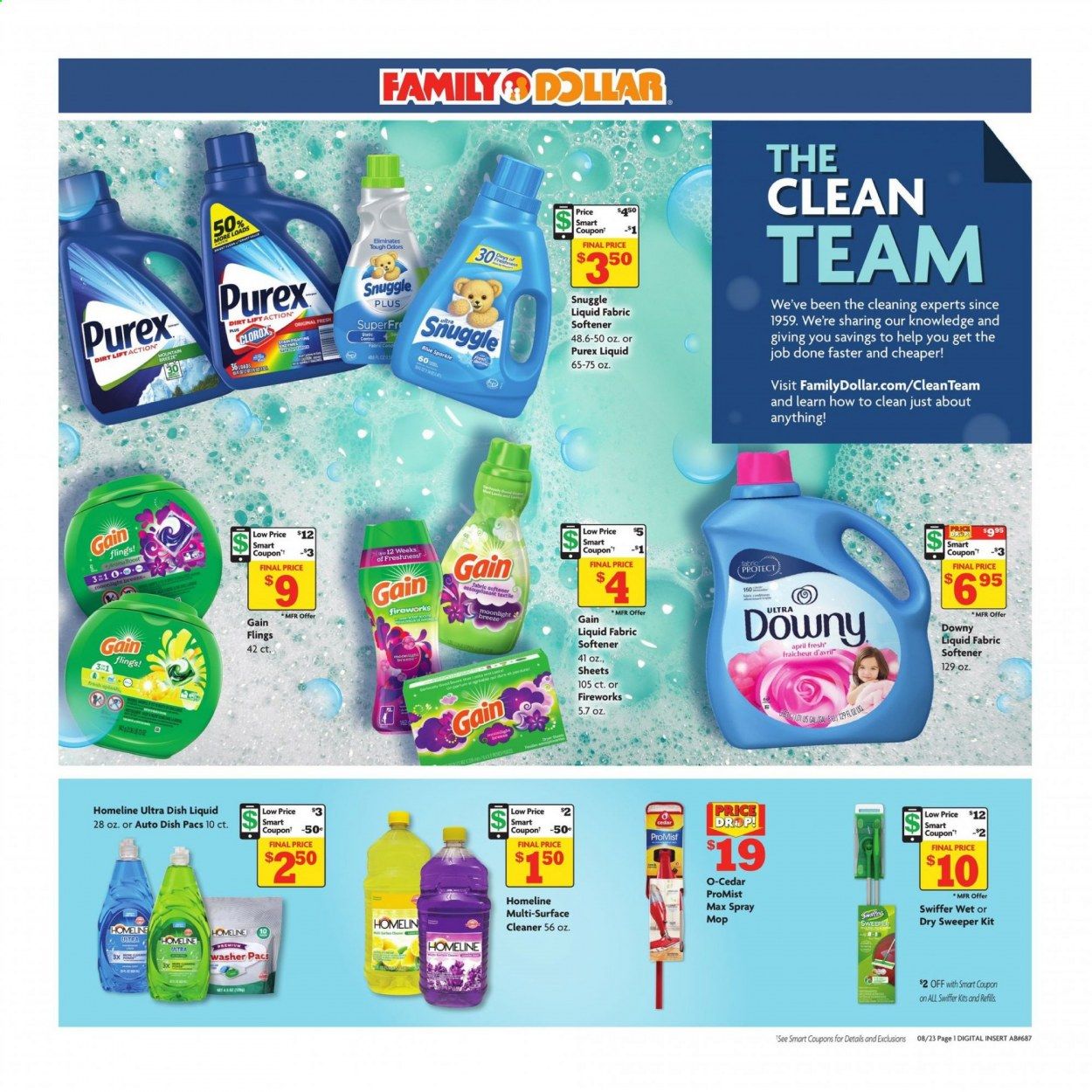 Family Dollar Weekly Ad August 23 to August 29