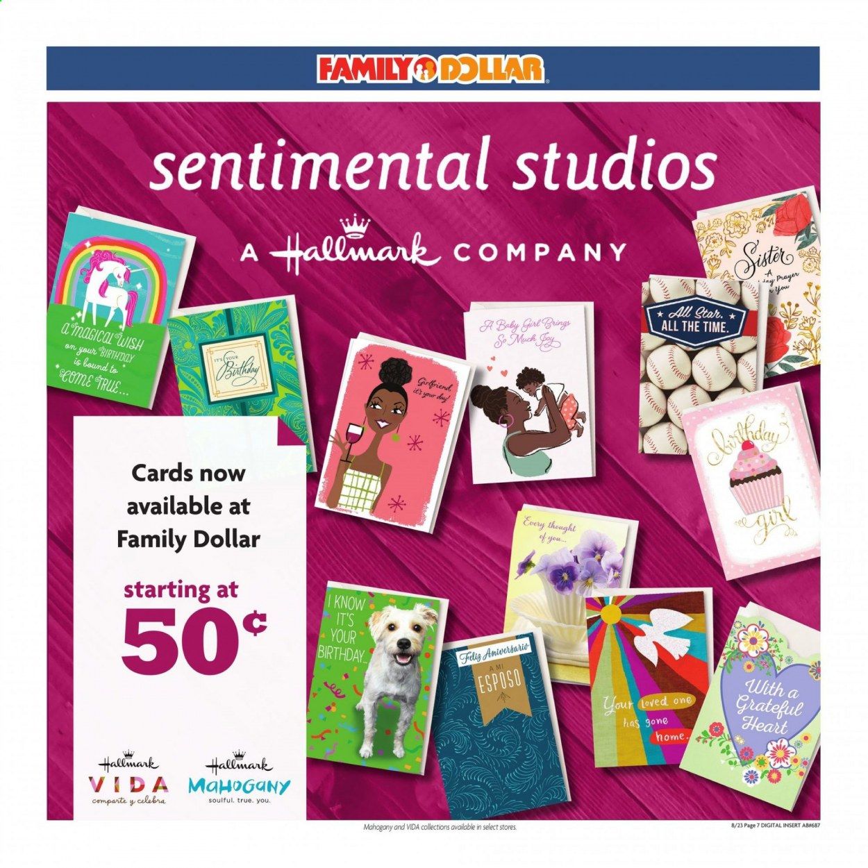 Family Dollar Weekly Ad August 23 to August 29