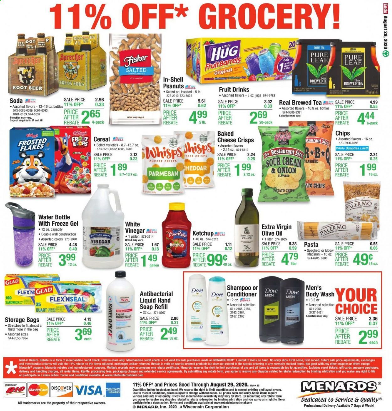 Menards Weekly Ad August 23 to August 29