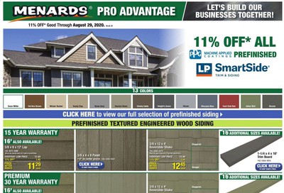 Menards Weekly Ad August 23 to August 29