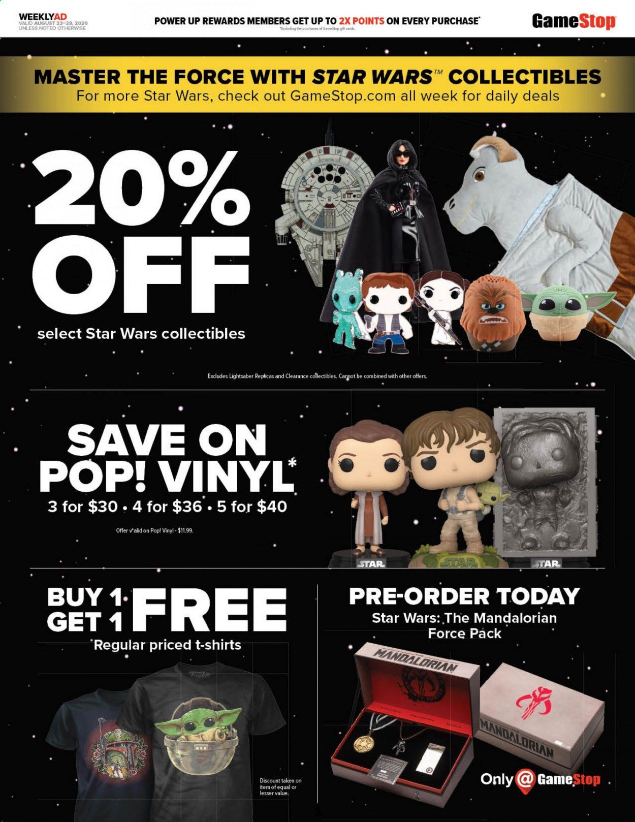 GameStop Weekly Ad August 23 to August 29