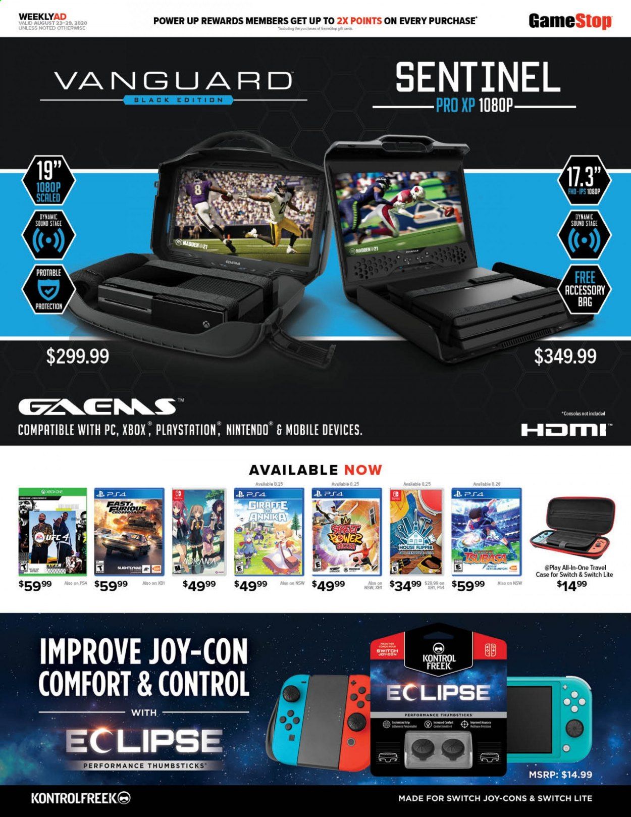 GameStop Weekly Ad August 23 to August 29