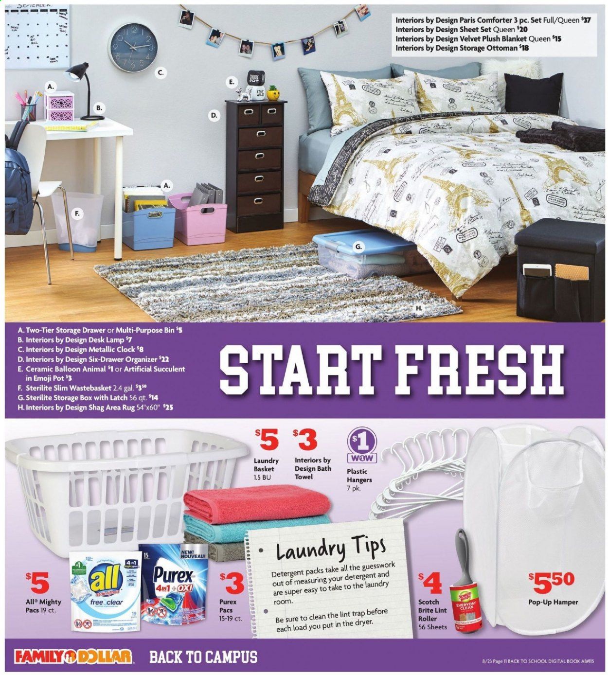 Family Dollar Weekly Ad August 23 to September 19