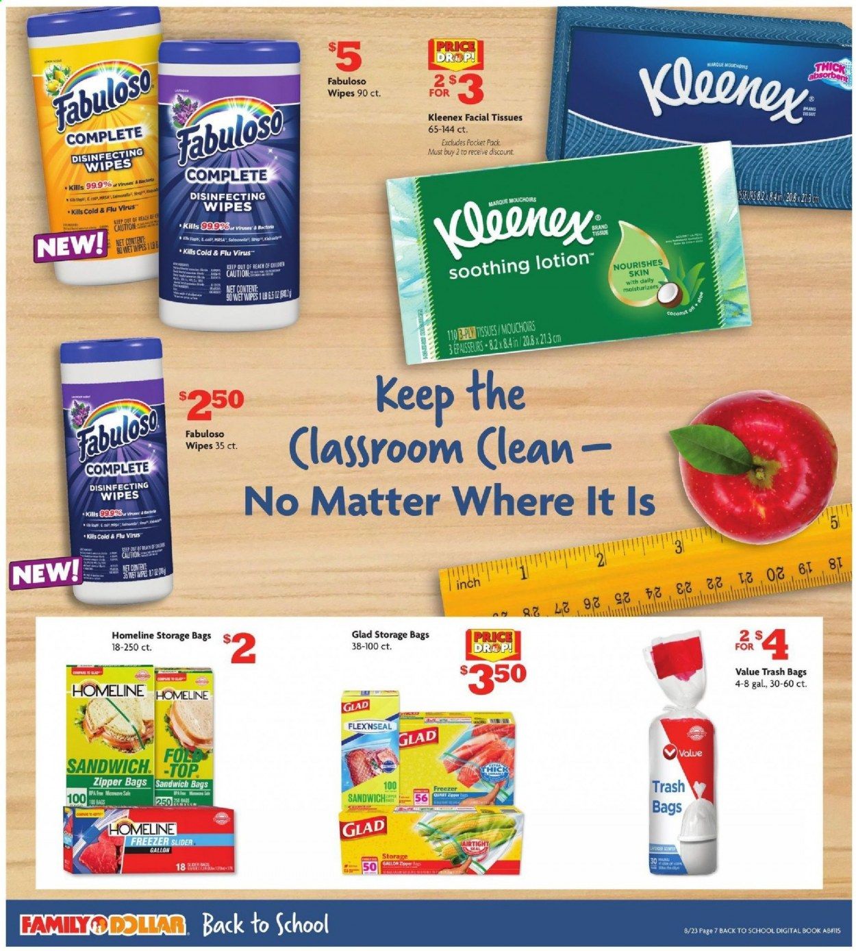 Family Dollar Weekly Ad August 23 to September 19
