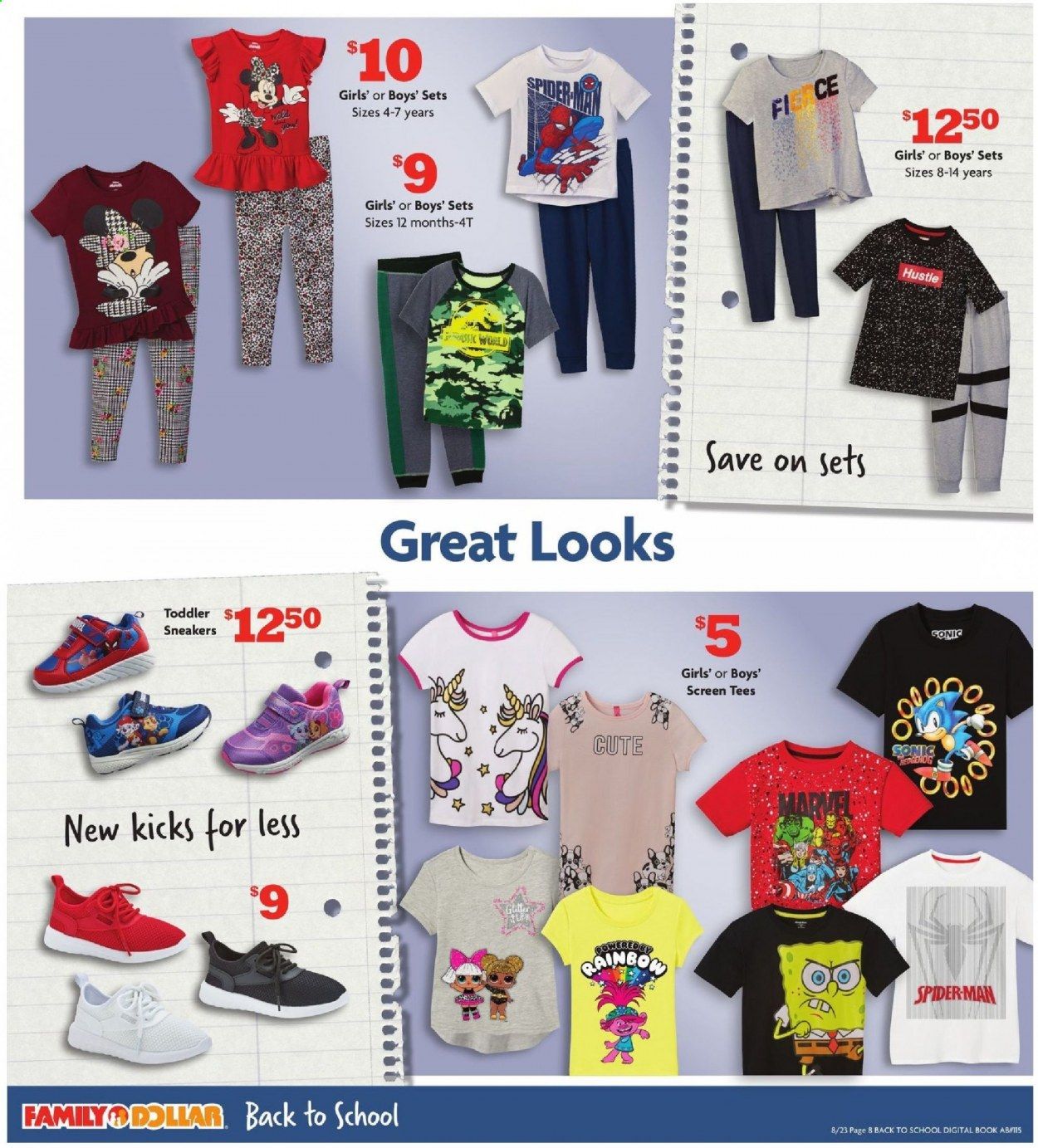 Family Dollar Weekly Ad August 23 to September 19