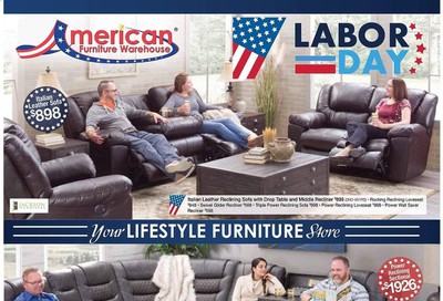 American Furniture Warehouse (CO) Weekly Ad August 23 to August 29