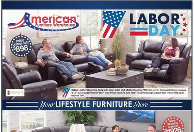 American Furniture Warehouse (AZ) Weekly Ad August 23 to August 29