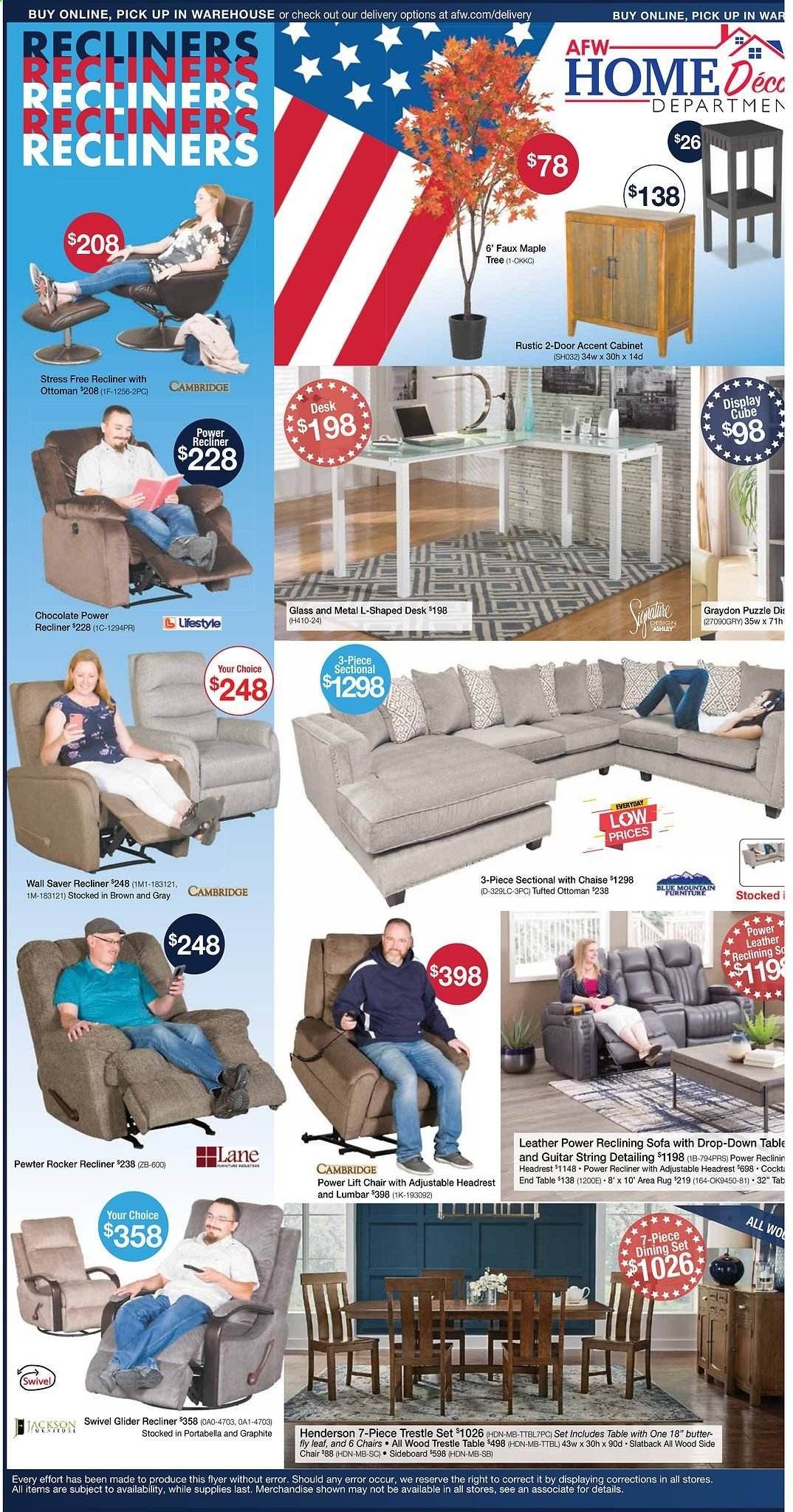 American Furniture Warehouse (AZ) Weekly Ad August 23 to August 29