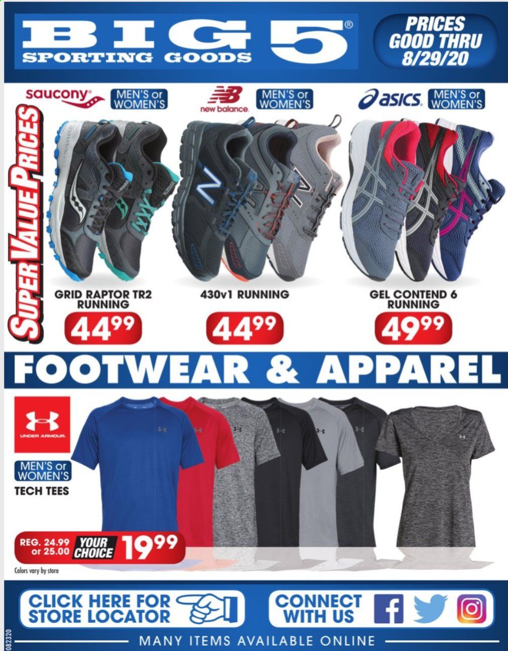 Big 5 Weekly Ad August 23 to August 29